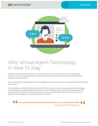 Why Virtual Agent Technology Is Here To Stay