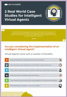 2 Real World Case Studies for Intelligent Virtual Agents